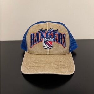 New York Rangers Hockey 47 Brand Trucker Hat